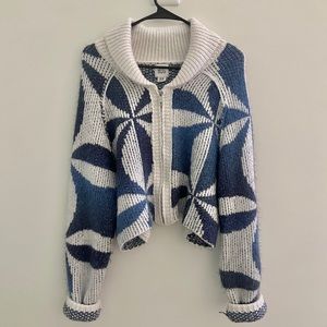 BDG Sunset Zip-Up Sweater